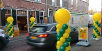 ballonpilaar winkelopening